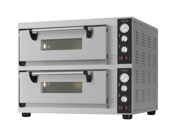 Elek. Pizzaöfen Doppelt 2 X 4
