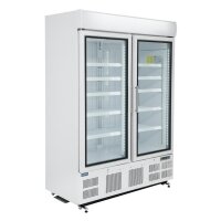 Display Gefrierschrank Polar mit 2 Glastüren -...