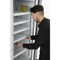 Display Gefrierschrank Polar mit 2 Glastüren - Umluftkühlung, 920 Liter, abschließbar