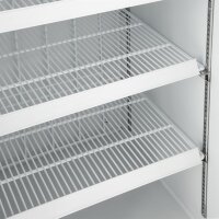 Display Gefrierschrank Polar mit 2 Glastüren - Umluftkühlung, 920 Liter, abschließbar