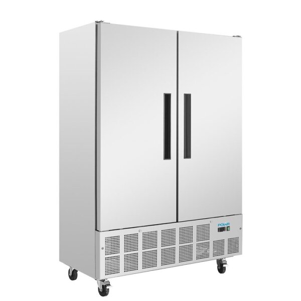 Polar Kühlschrank Slimline Serie G - 960 Liter, 2 Türen, Edelstahl