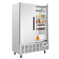 Polar Kühlschrank Slimline Serie G - 960 Liter, 2 Türen, Edelstahl