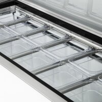 Polar Arbeitstisch 527 Liter 2-Türig - Serie U