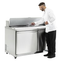 Polar Arbeitstisch 527 Liter 2-Türig - Serie U