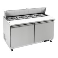 Polar Arbeitstisch 527 Liter 2-Türig - Serie U
