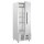 Edelstahl Tiefkühlschrank Slim 440 Liter, 1-türig