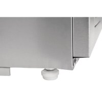 Gastro Pizzakühltisch mit Marmorplatte, 5x 1/6 GN