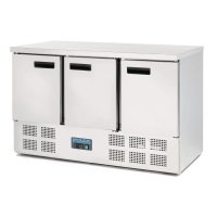 Polar Kühltisch 3-türig 368 Liter