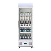Polar Kühlschrank 322 Liter, 1 Glastür