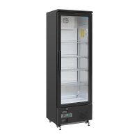Gastro Glastürkühlschrank mit 1 Tür - 370...