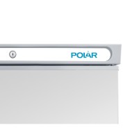 Polar Edelstahl-Kühlschrank 600 Liter, Serie C