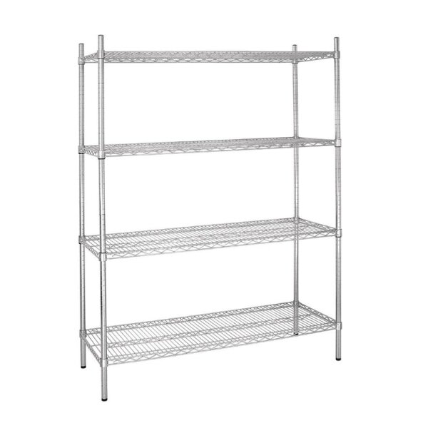 Vogue Vorratsregal aus Metall mit verstellbaren Einlegeböden 1525x1853x460mm