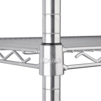 Vogue Vorratsregal aus Metall mit verstellbaren Einlegeböden 1525x1853x460mm