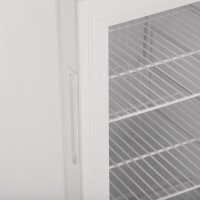 Polar Glastürkühlschrank mit 88 Liter - Unterbau, eintürig, weiß
