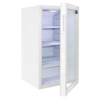 Polar Glastürkühlschrank mit 88 Liter - Unterbau, eintürig, weiß