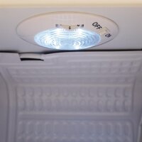 Polar Glastürkühlschrank mit 88 Liter - Unterbau, eintürig, weiß