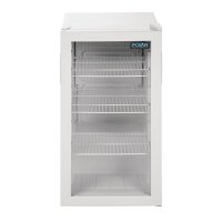 Polar Glastürkühlschrank mit 88 Liter - Unterbau, eintürig, weiß