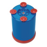 Jantex Gläserspüler Mit Nylonbürsten, Blau