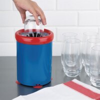 Jantex Gläserspüler Mit Nylonbürsten, Blau