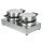 Dualit Profi Waffeleisen mit 2 Platten - Ø16 cm, Antihaft, 230V