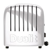 Dualit Toaster weiß mit 6 Schlitzen, Model 60146