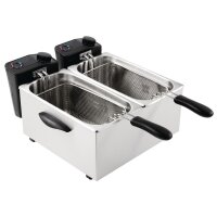 Caterlite Doppelfritteuse 2x3,5L - Edelstahl, 230V,...