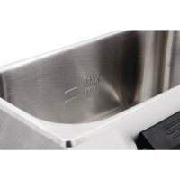 Caterlite Elektro-Fritteuse 3,5 Liter – Kompakte Tischfritteuse, Edelstahl, 2 kW