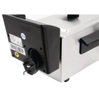 Caterlite Elektro-Fritteuse 3,5 Liter – Kompakte Tischfritteuse, Edelstahl, 2 kW