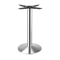 Bolero Tischfuß in rund aus Chrom und Ø430mm