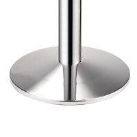 Bolero Tischfuß in rund aus Chrom und Ø430mm