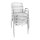 Bolero Terrassenstühle mit Unterarmlehne, Aluminium (4 Stück)