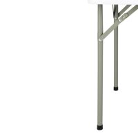 Bolero Buffettisch quadratisch und klappbar in weiß 860x860x740mm