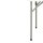 Bolero Buffettisch quadratisch und klappbar in weiß 860x860x740mm