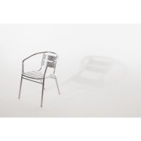 Bolero Aluminiumstühle Mit Armlehne 4 Stück