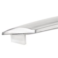 Bolero Tisch quadratisch und klappbar aus Aluminium und Eschenholz 600x600720mm