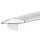 Bolero Tisch quadratisch und klappbar aus Aluminium und Eschenholz 600x600720mm