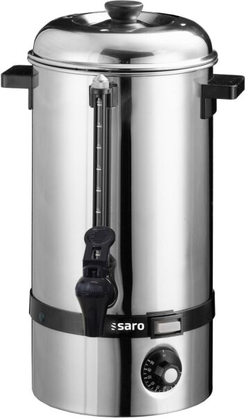 Saro HOT DRINK MINI Glühweinkocher 10L – Edelstahl Heißwasserspender