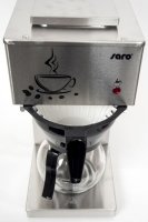 Saro Kaffeemaschine mit 2x 1,8 Liter Glaskanne
