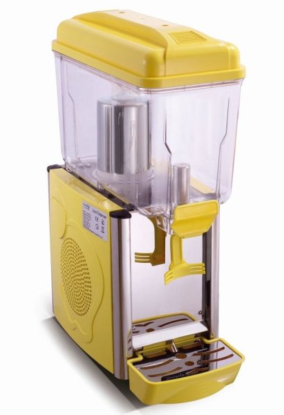 Kaltgetränke-Dispenser Modell COROLLA 1G gelb, Inhalt: 12 Liter