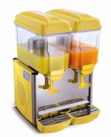 Kaltgetränke-Dispenser Modell COROLLA 2G gelb, Inhalt: 2x 12 Liter