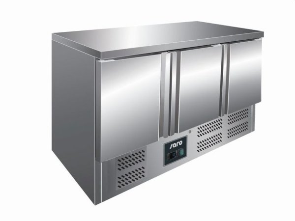 Kühltisch Modell VIVIA S 903 S/S TOP, Maße: B 1365 x T 700 x H 870-890
