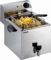 Profi Fritteuse PROFRI 8 V mit Ablasshahn - 8 Liter, 230...