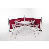Bolero Abschirmwand Rot