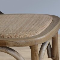 Bolero Esszimmerstühle im Vintage-Stil aus Eichenholz in naturell 2 Stück