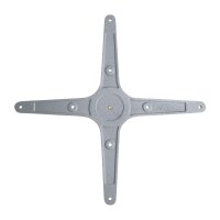 Bolero Doppeltischfuß Aluminium 67,3Cm Hoch