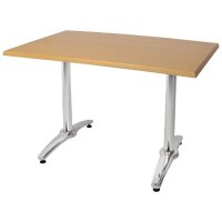 Bolero Doppeltischfuß Aluminium 67,3Cm Hoch