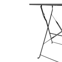 Bolero Klapptisch Schwarz 60Cm