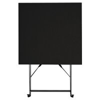Bolero Klapptisch Schwarz 60Cm