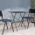 Bolero Klapptisch Schwarz 60Cm