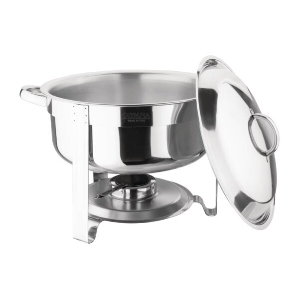 Suppenwärmer/ Chafing Dish 7,5 Liter, Edelstahl